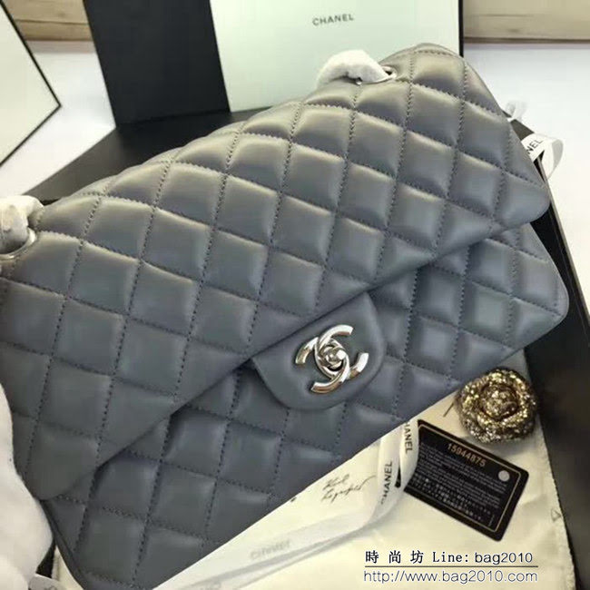 香奈兒CHANEL 原單精品升級版A1112進口小羊皮 金銀鏈條單肩斜挎包 DSC1427